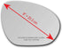New Replacement Convex Mirror Glass with Full Size Adhesive for 2009-2014 Nissan Juke Cube Passenger Side View Right RH...