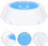 LUOZZY Kitten Bowl Pet Cooler Bowl Dog Frosty Water Bowl for House Summer Pet Drinking Bowl (Blue)...
