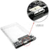 SSD HDD Hard Drive Enclosure 2.5" inch SATA III USB 3.0 Caddy Case External Reader Laptop Fast Data Trasfer UASP Cable Included Tool-Free LED Indi...