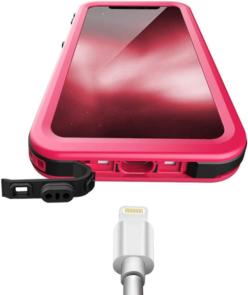 Cozycase Waterproof Case for iPhone XR, Shockproof Full-Body Rugged Bumper Case with Built-in Screen Protector for Apple iPhone XR 6.1 Inch 2018 R...