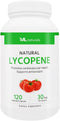 Natural Lycopene 30 mg 120 Vegetable Capsules. All-Natural from Tomatoes. Non-GMO. Antioxidant Supplement....