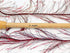 Red Black Extra Long Eyelash Yarn Ice Luxurious Fun Fur 50 Grams, 38 Yards......