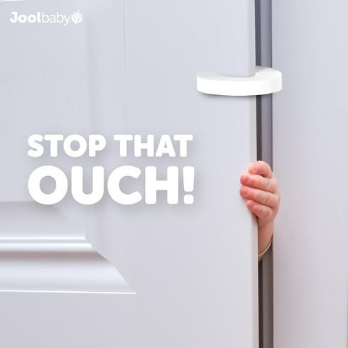 Door Pinch Guards (6 Pack) Baby Proof Doors Extra Soft Foam, Sleek Design, Child Safety, Baby Safety Finger Protectors - Jool Baby...