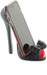 Black Bow Shoe Phone Holder 5.25x2.5x5.62"......