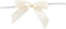 Reliant Ribbon 5171-81003-2X1 Satin Twist Tie Bows - Small Bows, 5/8 Inch X 100 Pieces, Ivory...