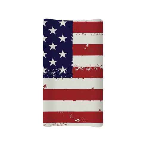 Stretchy Changing Pad Cover American Flag Diaper Changing Table Cover Changing Basket Comfortable Bassinet Mattress Cradle Mattress Sheets for Boy...
