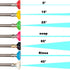 Pressure Washer Nozzle Tips Set with Nozzle Holder,7 Spray Nozzle Tips, 1/4 Inch Quick Connect,4000 PSI,Multiple Degrees Power Washer Nozzle Tips...