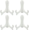 Artliving White 6 inch Plastic Easels Plate Holder Stand Display Stands Picture Frame Stand Holder-Set of 4...