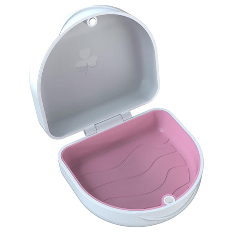 Retainer Case,Orthodontic Mouthguard Case Dental Retainer Case (White)...