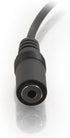 C2G Legrand 3.5mm Male to Female Cable, Stereo Audio Extension Cable, Black Auxillary Port Extension Cable, 5 Foot Audio Extension Cable, 1 Count,...