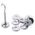 with Hanger and Case 10g Each Durable Silver Lab Slotted Mass Set High Quality Chromium-Plated Metal Slotted Weights Laboratory...