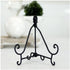 VIP Home and Garden Black Distressed Metal Easel, Small - 8"...
