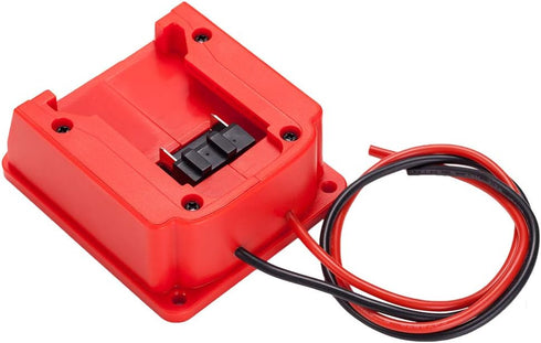 Power Wheel Adapter for Milwaukee 18V M18 battery connector with 14 gauge robotics,Good Power Convertor for DIY Ride On Truck, Robotics, RC Toys...