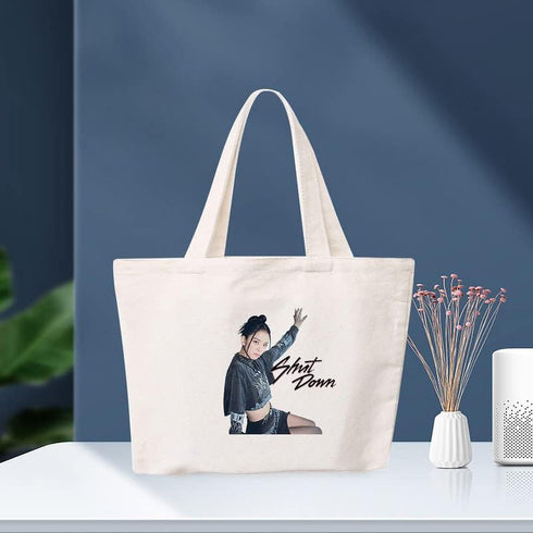 Kpop Merchandise Canvas Shoulder Bag, Hobo Crossbody Handbag Casual Tote for Women Gifts?h?...