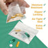 200 Piece Resealable Zipper Locking Pill Pouches - Daily AM PM Travel Medicine Organizer, Clear Reusable Write-On Labels for Vitamins and Medicati...