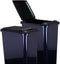 Hardware Resources CAN-50LID Plastic Waste Container Lid, Black...