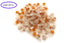 UY Wire to Wire Connector K2,SINCODA 100PCS Waterproof Gel-Filled Orange Clear Button Telephone Wire Connectors UY2 Butt Splice Connector K2 Netwo...
