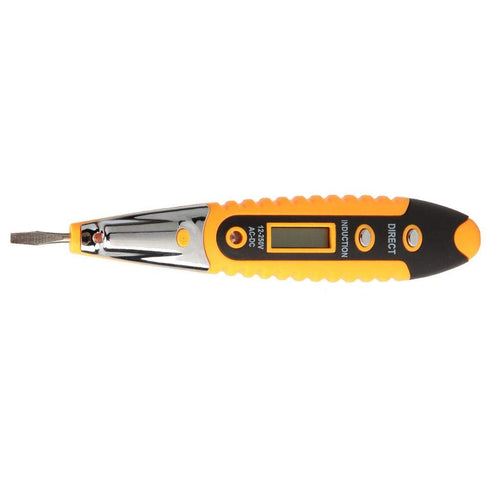 Test Pencil, Multi-Function Digital Display Voltage Tester Voltage Test Pen Pencil AC DC Detector with LED Lighting for Home Industry...