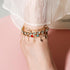 Gold Anklets for Women Waterproof Rhinestone Link Anklets Set Layered Anklet for Women Gold Jewelry Gift...