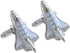 Shuttle Rocket Plane Pair of Cufflinks in a Presentation Gift Box & Polishing Cloth...