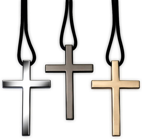 Cross Hanging Ornaments for Car Rear View Mirror, Cross Metal Car Charm, Pendant Decoration for Car, Truck, Home Decor (Sliver)...