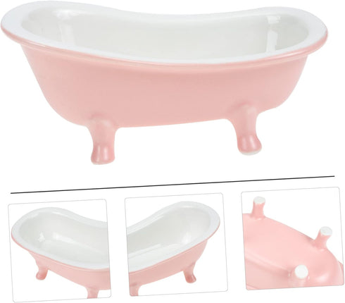 Succulent Flower Pot Planters for Indoor Plants Dresser Decor Bathtub Planter Planting Container Clawfoot Tub Planter Desktop Flower Pot Plant Pot...