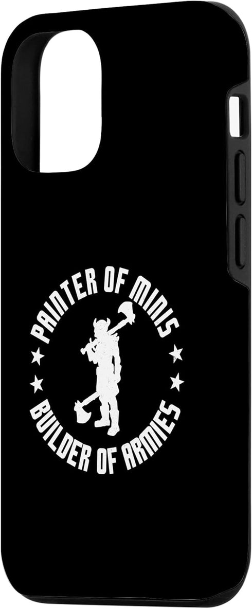 iPhone 13 Painter Of Minis Builder Of Armies D20 Roleplaying RPG Gamer Case...