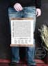 Wood & Canvas Wall Hanging Bathroom Word Search Forgot Phone Wall Art 12x14.5-Inch...