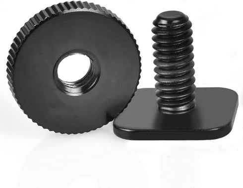 4-Pack 1/4 Inch Camera Adapter Screws: Versatile Flash Hot Shoe Mounts for DSLR Camera Rigs, Tripods, and Accessories...