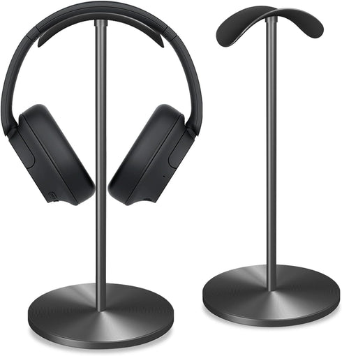 Headphone Holder Stand for Desk, Gaming Headset Stand with Solid Heavy Base, Hook for All Headphone Sizes, Gaming Desk Accessories, Easy to Instal...