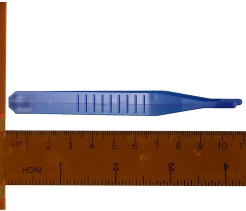 10Pcs First Aid Tweezers, Disposable Forceps, Practical Clamp Clips Accessories, Useful Plastic Repair Tools Kits for Elementary Science, Blue...