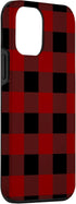 iPhone 12 mini Buffalo Plaid Check Tartan Pattern Lumberjack Flannel Case...