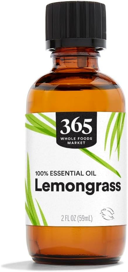 365 by Whole Foods Market, Essential Oil Lemongrass Value Size, 2 Fl Oz...