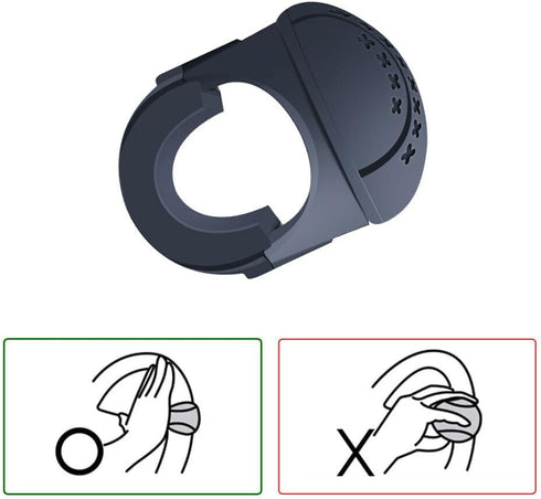 Mtsooning Steering Wheel Knob Steering Silicone Power Handle Anti-Slip Boat Steering Wheel Knob Replacement for Car Tractor Trucks Boat Mowers For...