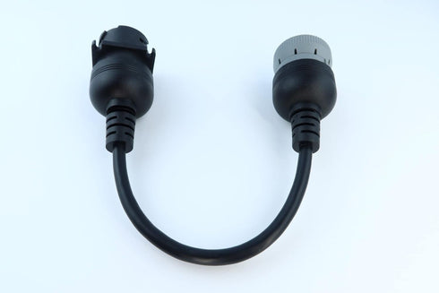 6P J1708 to Gray 9P Type 1 J1939 Cable Converting Cable 6pin to 9pin for Both J1939 Type 1 and Type 2 connectors...