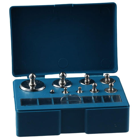 17Pcs Calibration Weights Set, Gram Weights Kit, 10mg - 100g Measuring Accessories, Balance Weighting Tools for Lab Educational Science...
