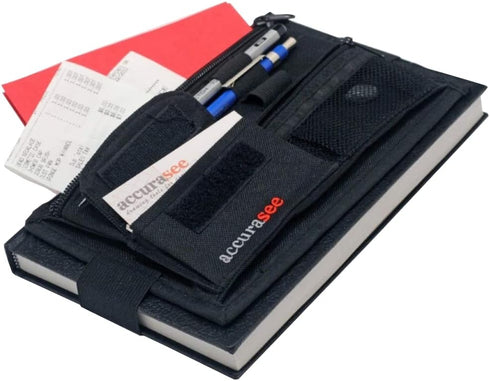 Accurasee Sketch Caddie for Artist - Art Supply Carrier with Elastic Band Attachment for Portfolio Sketch Book, Art Binder, Notebook, Art Organize...