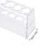 uxcell Acrylic Test Tube Holder Lab Stand Rack 6 Wells for 100ml Centrifuge Tubes Laboratory Clear...