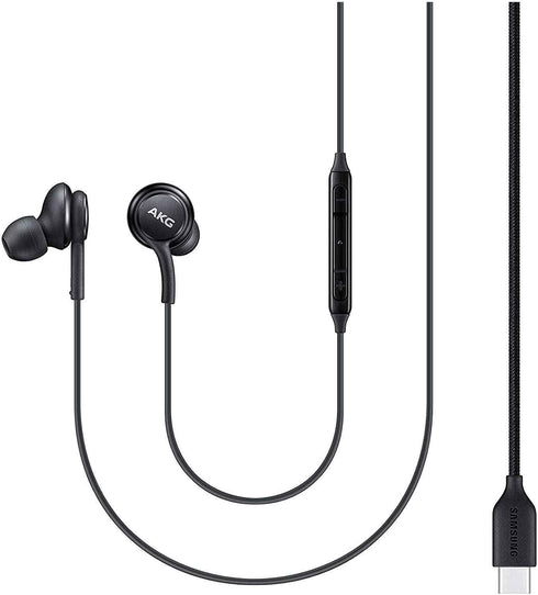 UrbanX 2021 Earbuds Stereo Headphones for Samsung GalaxyZ Flip3 5G/Z Flip4/Z Fold2 5G/Z Fold3 5G/Z Fold4 Designed by AKG - Braided Cable with Micr...