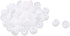 uxcell Silicone Replacement Earbud Tips, 50 Pcs 4mm Inner Hole Ear Bud Tip Noise Isolation Cap Replacement Cover for Most in Ear Earphone Headphon...
