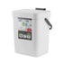 Small Trash Can with Lid Mini Kitchen Hanging Trash Can Tightly Sealed Odor Free, Small Countertop Compost Bin for Scraps from Daily Cooking, Moun...