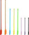 3 Size Multicolor Silicone Spatula with Container for Beauty and Kitchen Reusable, Flexible, 8 Pieces...