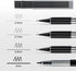 AUAUY 6PCS Metal Mechanical Pencil Set, 3PCS Drafting Pencils 0.5 mm & 0.7 mm & 0.9 mm & 3 PCS 2mm Art Pencil with 12 Tubes Lead Refills & 3 Erase...