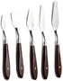 Artist Painting Knives Set - 5 Pieces Painting Knives Stainless Steel Spatula Palette Knife Oil Painting Accessories Color Mixing Set for Oil, Can...