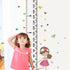 Hanging Growth Chart, Height Measure Ruler Roll Up Wooden Canvas Growth Ruler for Kids Baby Birthday Gift,White,A1...