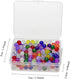 200pcs 6mm Stone Beads Kit Round Loose Gemstone Multicolor Jade Bead for Bracelet Necklace Earrings Jewelry Making...