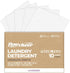 Laundry Detergent Sheets Travel Pack - 5 sheets 10 Loads Lavender Scented - travel laundry detergent, Camping Traveling, No Plastic Jug, All Washi...