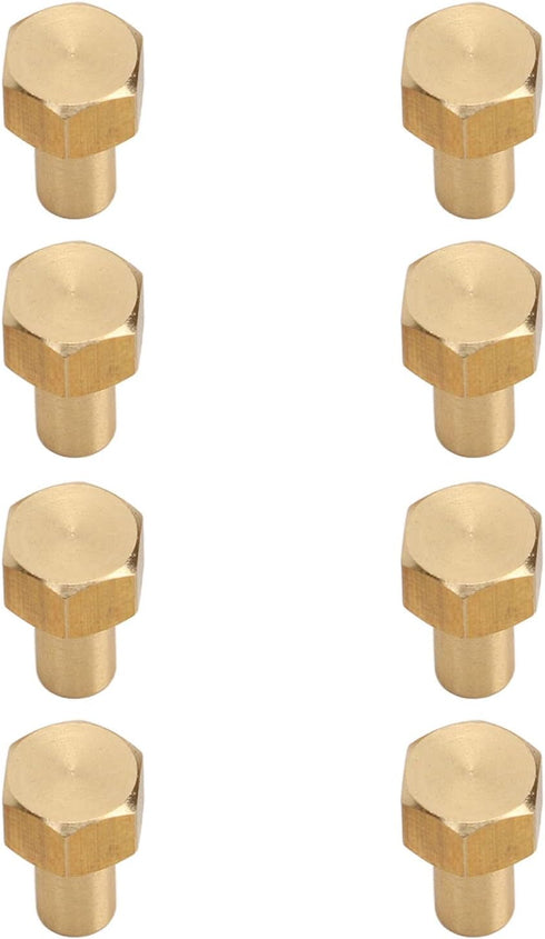 RC Nut, Brass 8Pcs Rust Resistant RC Nut for SCX24 (8mm)...