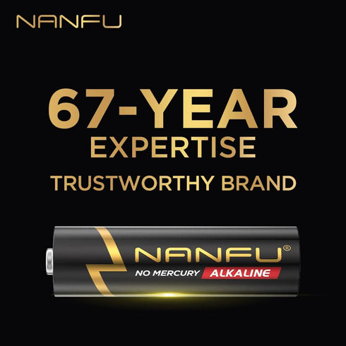 NANFU AAA 20 Alkaline Batteries…...