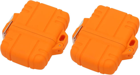 Lighter Case, Lighter Holder, Torch Lighter Cover Portable Plastic IP56 Waterproof Sealed Lighter Case for Camping Travel Survival Hiking or other...